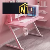 BÀN GAMING CHỮ Z MÀU HỒNG ĐÁNG YÊU
